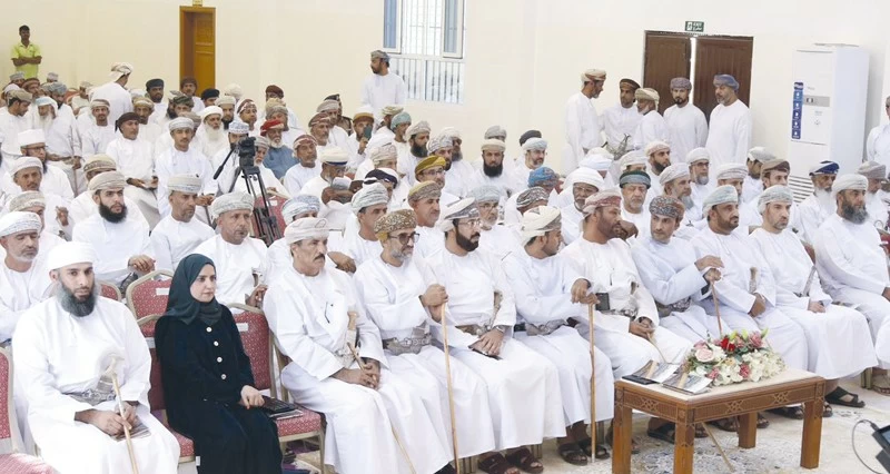 ختام ندوة &laquo;وادي بني خالد عبر التاريخ&raquo; بمحافظة شمال الشرقية