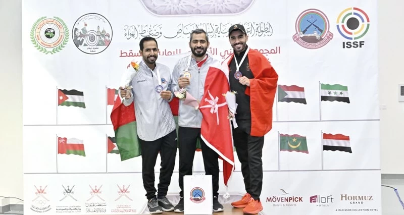 سلطنة عمان تحقق مراكز متقدمة فـي منافسات البطولة العربية للرماية بمسقط