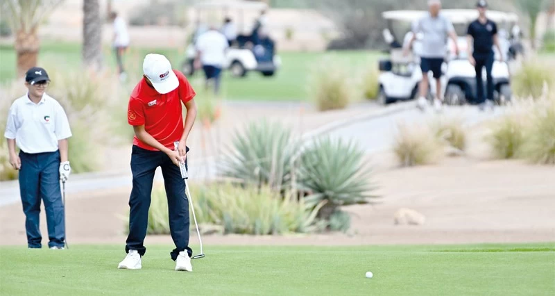 اليوم .. ختام منافسات البطولة الخليجية للجولف للفتيات وللمراحل العمرية