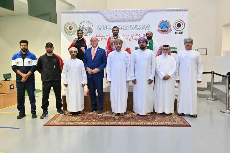 مراكز متقدم لسلطنة عمان في البطولة العربية لرماية المسدس وضغط الهواء