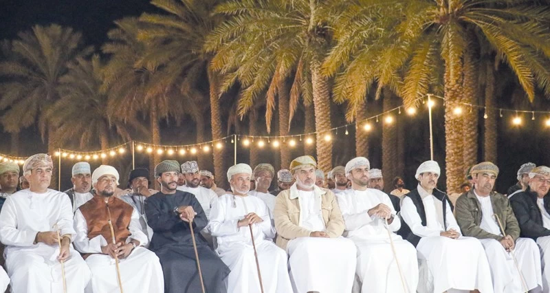 أمسية ثقافية على مسرح حارة الغافات ببهلاء