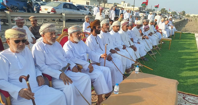 ختام مهرجان ركض العرضة الخامس بقرية الشعيبة بالمصنعة