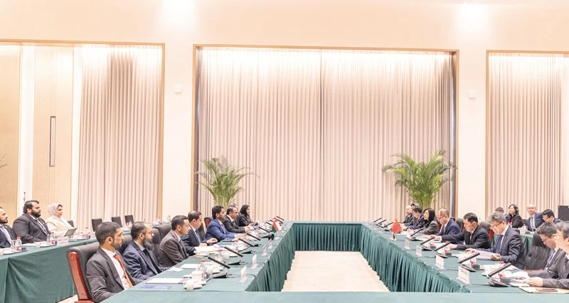 سلطنة عمان والصين تؤكدان توسيع آفاق التعاون فـي المجالات الاقتصادية والتجارية والاستثمارية والصناعية