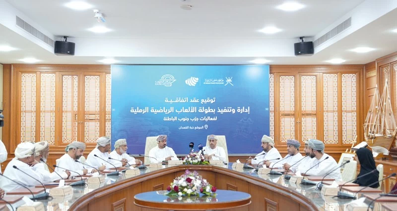 الإعلان عن فعاليات الألعاب الرياضية الرملية بـ&laquo;خبة القعدان&raquo; بجنوب الباطنة