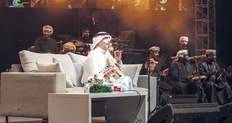 أمسية فنية مميزة فـي مهرجان صحار الرابع