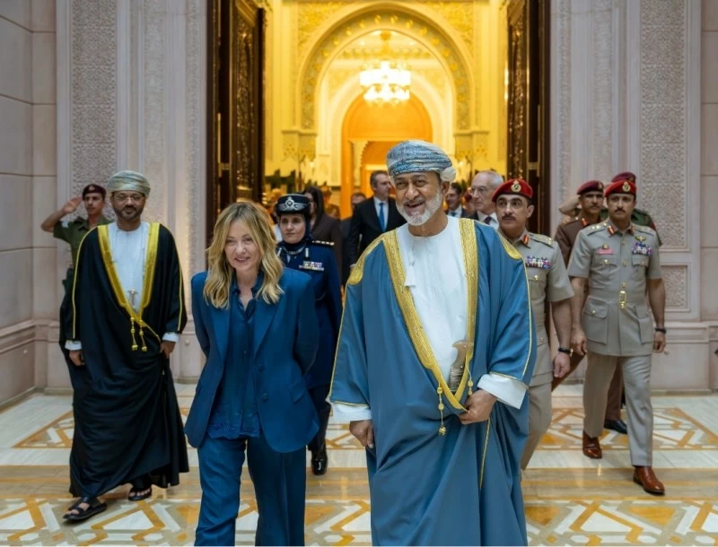 في بيانٌ مشتركٌ بين سلطنة عُمان والجمهورية الإيطالية.. تأكيد على الالتزام بتطوير الشراكة الاستراتيجية 