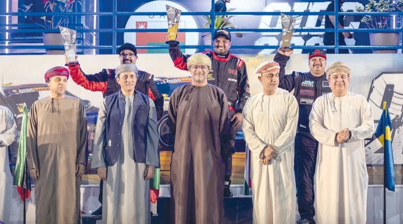 ختام بطولة عمان الدولية للانجراف