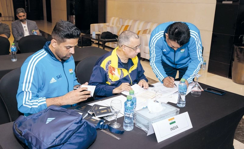 منتخبنا الوطني يقدم أداء مشرفا ويغادر سباق الدور الرئيسي ويطمح لتحقيق مركز متقدم فـي تحديد المراكز