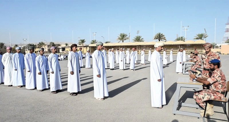 دفعة جديدة تنضم للجيش السلطاني العماني