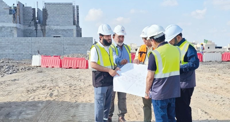 31% إنجازا بمشروع شبكات توزيع المياه فـي الخابورة