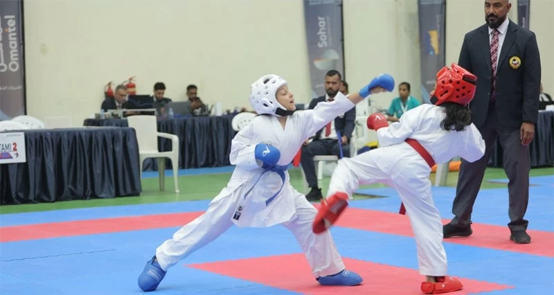 ختام منافسات بطولة مركز الشوتوكان الحادية عشرة المفتوحة للكاراتيه ضمن ليالي مسقط
