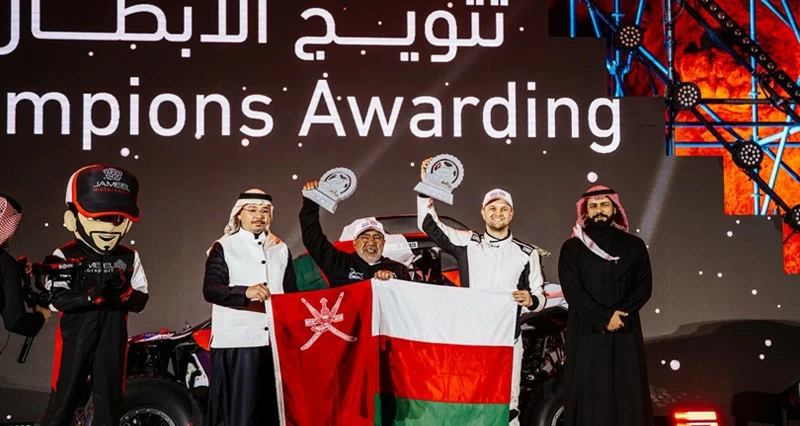 حمد الوهيبي يتوج بلقب الجولة الأولى فـي رالي كأس العالم للباها