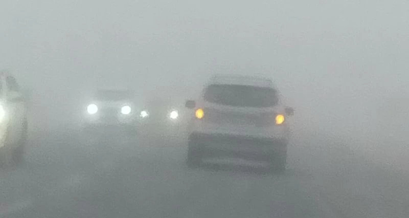 ضباب كثيف يغطي إبراء