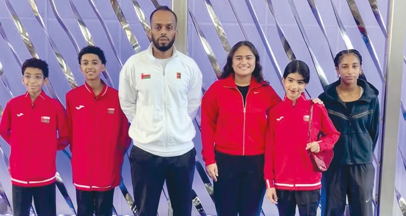 منتخبنا يبدأ مشاركته فـي بطولة آسيا للتنس تحت 14 سنة