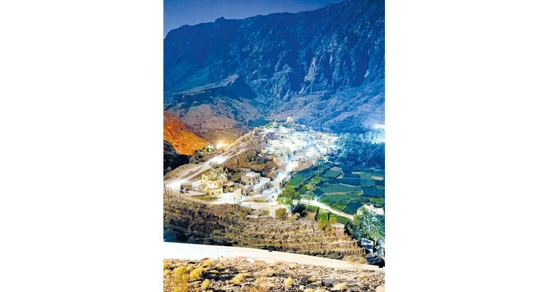 قرية بلد سيت .. جوهرة تتلألأ بين الجبال فـي الرستاق