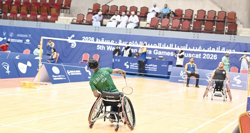 إثارة وتنافس فـي انطلاق دورة ألعاب غرب آسيا البارالمبية الخامسة