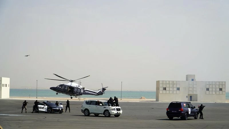 وزير الداخلية يشهد ختام تمرين &laquo;أمن الخليج العربي 4&raquo; بالدوحة