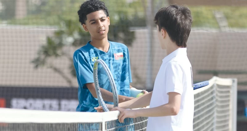 نتائج جيدة للاعبي منتخب التنس تحت 14 سنة فـي افتتاح البطولة