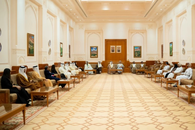 رئيس مجلس الشورى يستقبل رئيس مجلس النواب البحريني