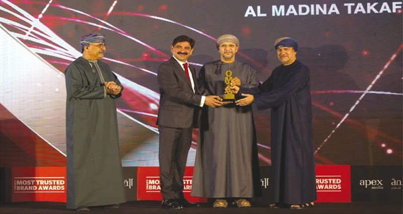 شركة المدينة للتأمين &laquo;المدينة تكافل&raquo; تتوج بلقب العلامة التجارية الأكثر ثقة فـي سلطنة عمان لعام 2025 فـي قطاع التأمين