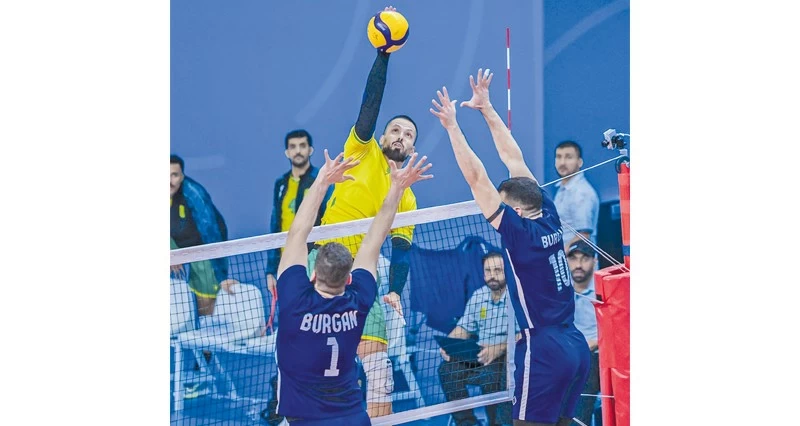 السيب يتأهل للدور ربع النهائي فـي بطولة غرب آسيا للكرة الطائرة بالكويت