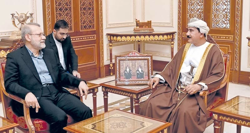 مناقشة الموضوعات المشتركة بين سلطنة عمان وإيران