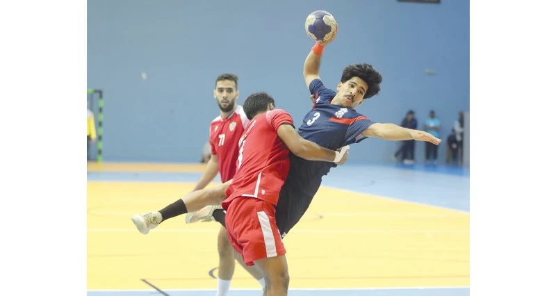 اليوم .. مواجهتان حاسمتان لتحديد طرفـي نهائي درع الوزارة لكرة اليد