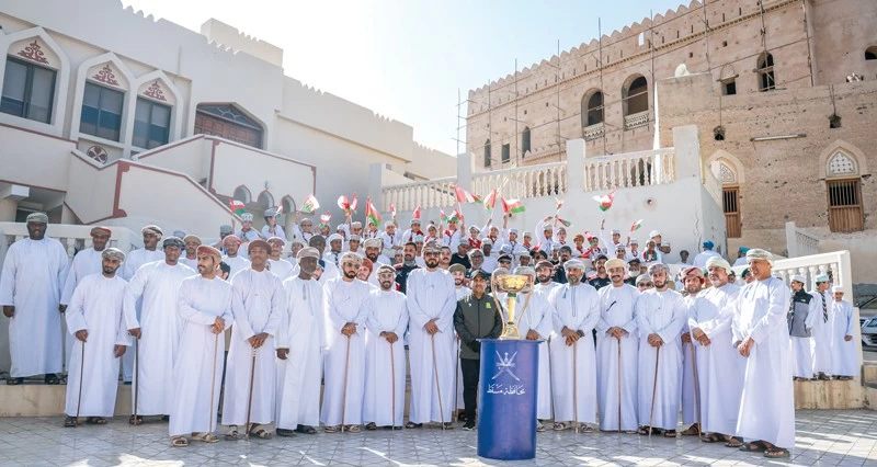 طواف الكأس الغالية يصل ولاية السيب فـي محطته الرابعة