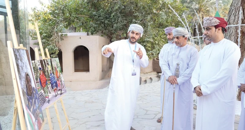&laquo;سرمد&raquo; معرض فني بحجرة الشيخ بوادي المعاول