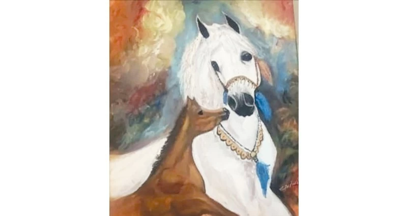 التشكيلية خديجة الفارسية: الرسم رحلة منحتني الشجاعة والإقدام والاستمرارية