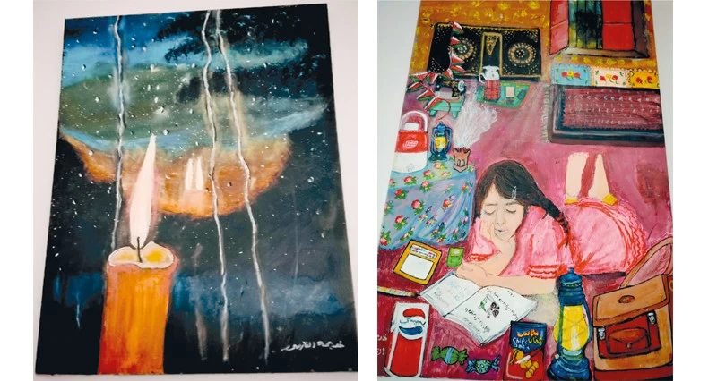 التشكيلية خديجة الفارسية: الرسم رحلة منحتني الشجاعة والإقدام والاستمرارية