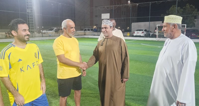 انطلاق بطولة قدامى لاعبي فريق التعاون ببركاء بمشاركة أكثر من 70 لاعبا