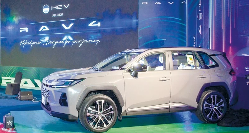 سعود بهوان للسيارات تدشن تويوتا &laquo;راف فور&raquo; الكهربائية الجديدة