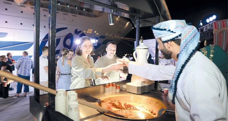 &laquo;أرويا كروز&raquo; تمنح السياح فرصة استكشاف التنوع الجغرافـي والثقافـي فـي سلطنة عمان