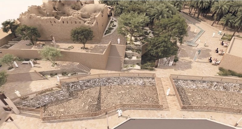 إسناد الخدمات الاستشارية لربط عدد من المعالم التاريخية بالرستاق