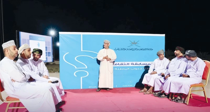 تواصل المسابقة الثقافية الرمضانية للمؤسسات الحكومية وأندية محافظة جنوب الباطنة