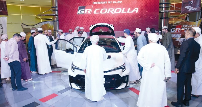 تدشين &laquo;كورولا جي آر&raquo; الجديدة 2026 فـي سلطنة عمان
