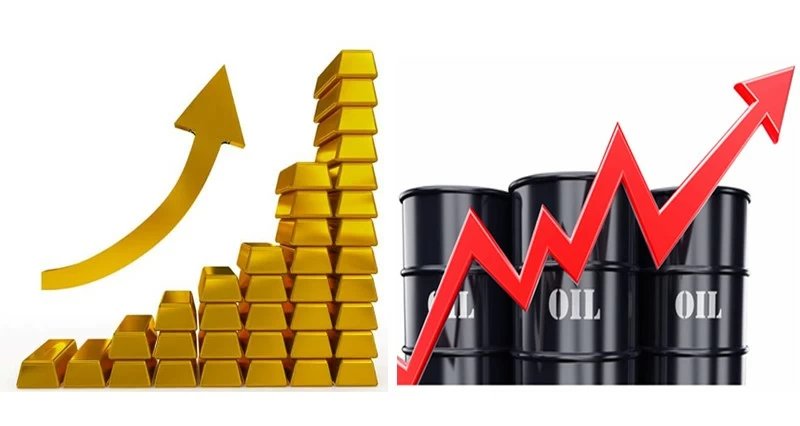 النفط يصعد وسط مخاوف من نقص الإمدادات والذهب يواصل مكاسبه مع ارتفاع الطلب