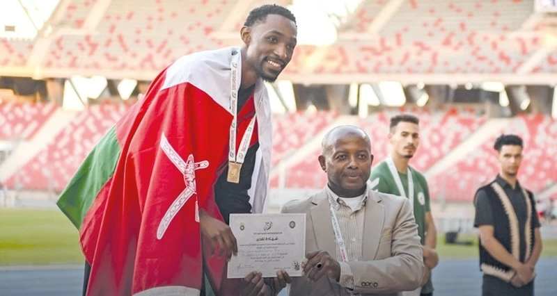 بطل الوثب العالي فاتك بن عبدالغفور يسعى لكسر حاجز 2.27 متر