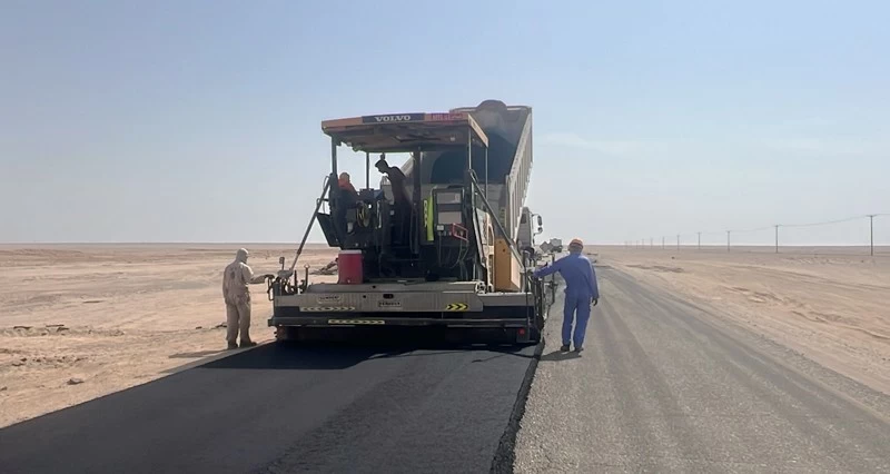 صيانة الطرق الحيوية فـي الوسطى