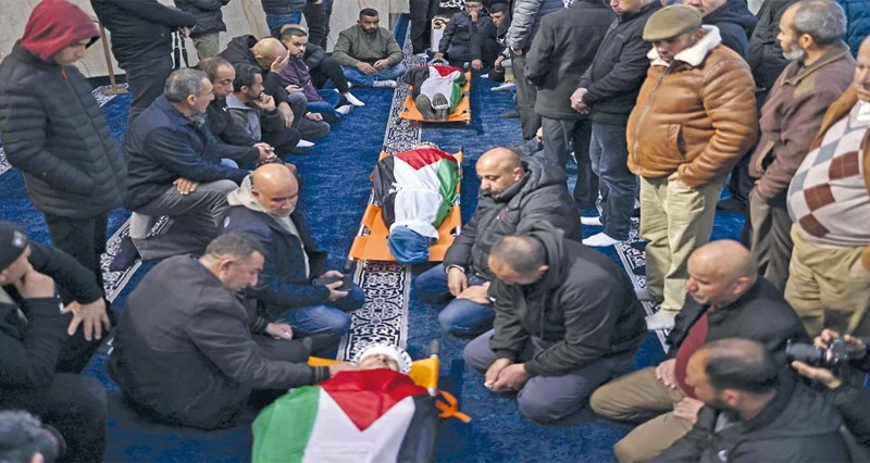 شهداء برصاص المستوطنين بالضفة