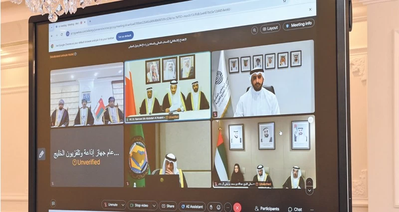 سلطنة عمان تشارك فـي الاجتماع الاستثنائي لوزراء الإعلام بدول مجلس التعاون