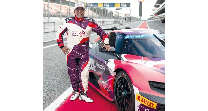 حمد الوهيبي يقتحم عالم سباقات &laquo;جي تي&raquo; للحلبات من برشلونة