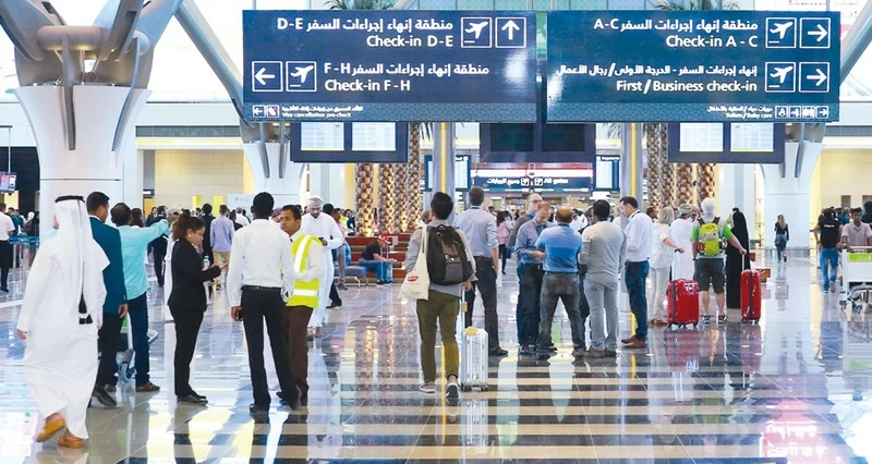 نمو حركة المسافرين عبر مطارات سلطنة عمان بنسبة 8.8% بنهاية يناير الماضي