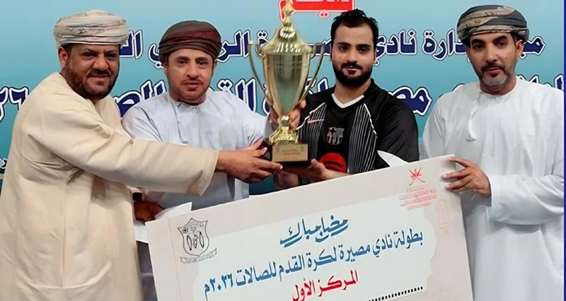 تتويج فريق الجزيرة بالمركز الأول فـي كرة القدم والفارسي يتوج بلقب بطولة كرة الطاولة