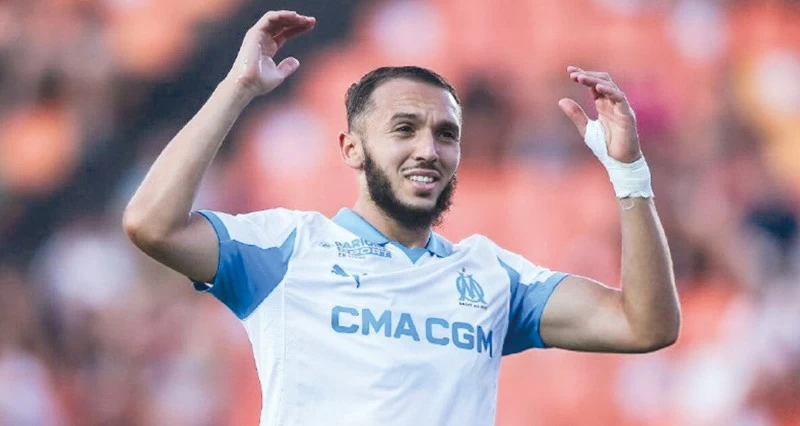 غويري يقود مرسيليا لتثبيت موقعه فـي المركز الثالث