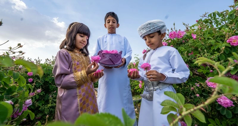ربيع الورد بالجبل الأخضر