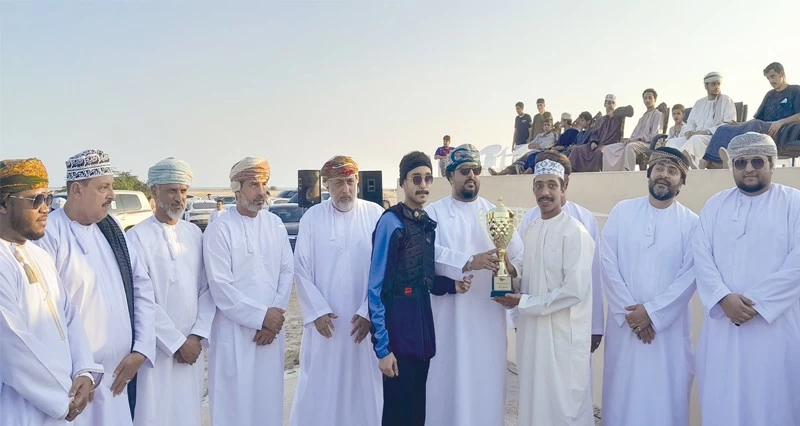 ختام مميز لسباق الخيل ضمن بطولة عوقد الرمضانية