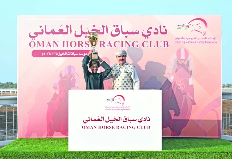 ثمانية أشواط فـي السباق العشرين لنادي سباق الخيل العماني للموسم الحالي بمضمار الرحبة ببركاء