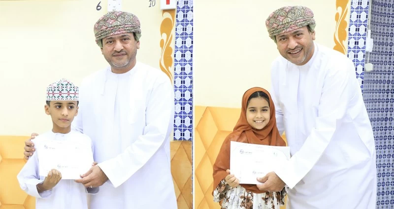 تكريم الفائزين فـي مسابقة القرآن الكريم فـي لوى
